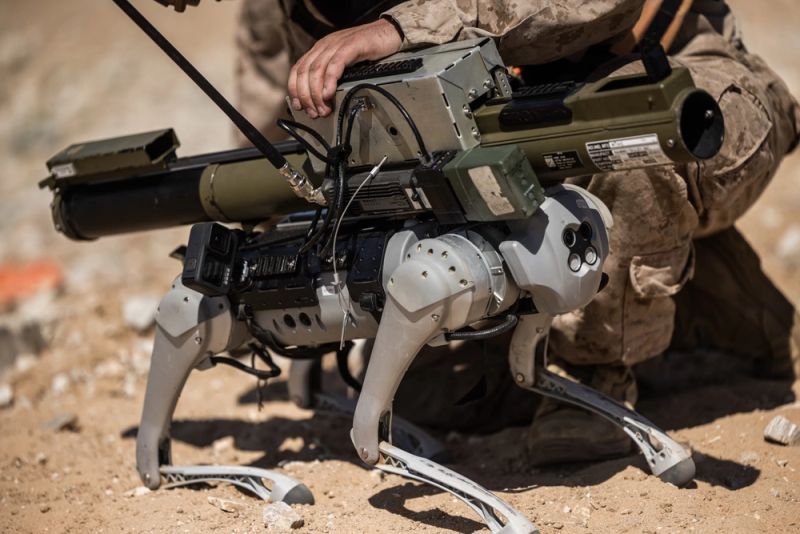 Robotic Goat at Marine Corps Air-Ground Combat Center
