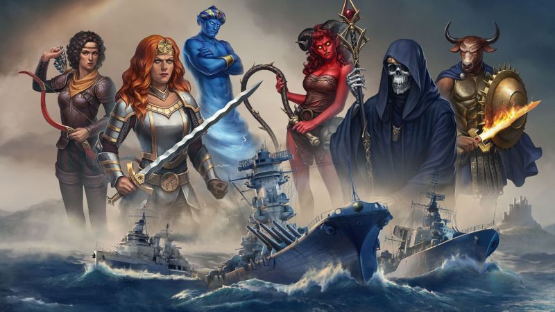 World of Warships x Heroes of Might and Magic III