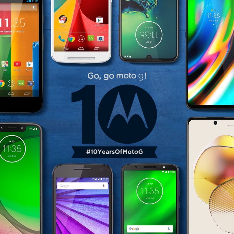 Motorola moto g - 10 lat