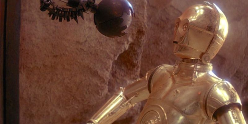 złoty droid C-3PO