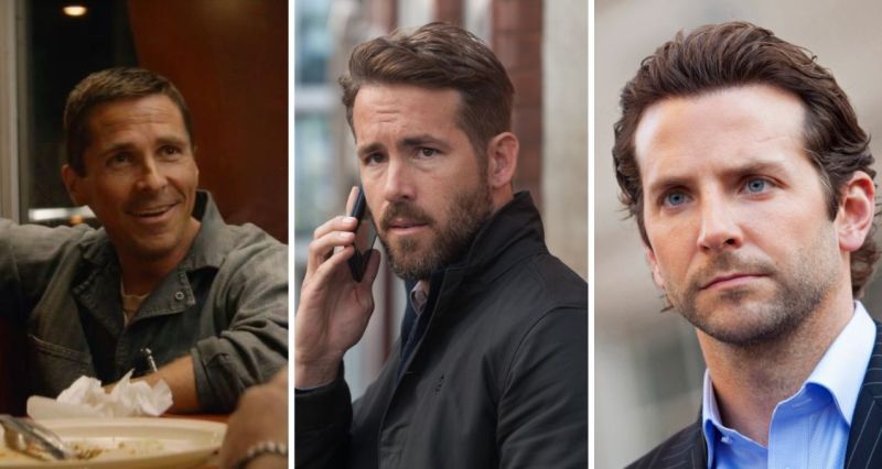 Ryan Reynolds, Bradley Cooper, Christian Bale