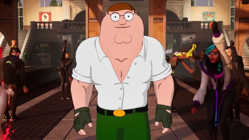 Fortnite z kolejnymi zaskakującymi bohaterami. W grze pojawił się... umięśniony Peter Griffin z Family Guy