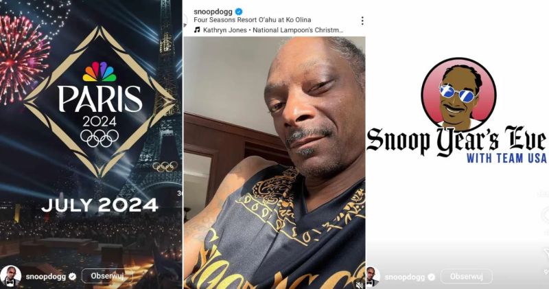 snoop dogg igrzyska olimpijskie 2024