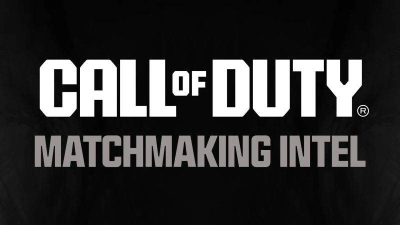 Cal of Duty - matchmaking