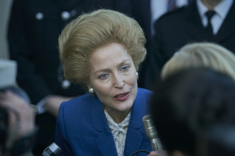 Gillian Anderson jako Margaret Thatcher