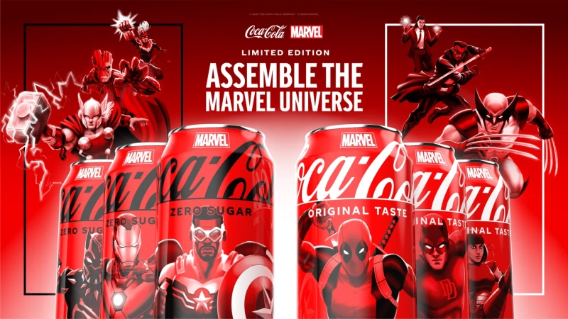 Coca-Cola x Marvel