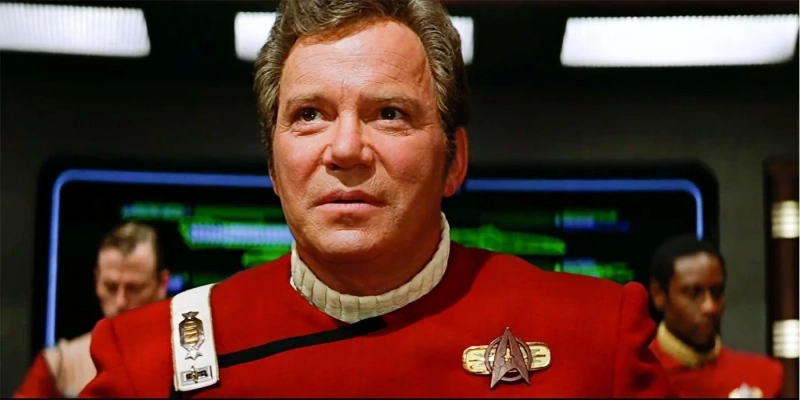 William Shatner w Star Trek: Pokolenia