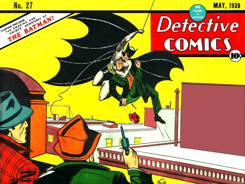 Batman pierwszy komiks 1939