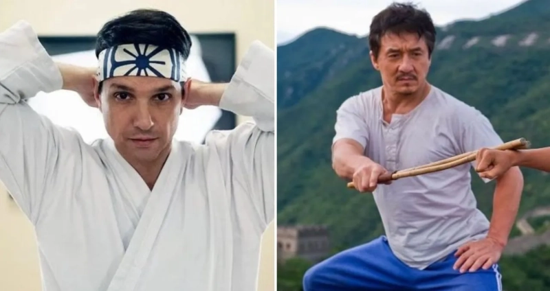 Karate Kid - Ralph Macchio i Jackie Chan