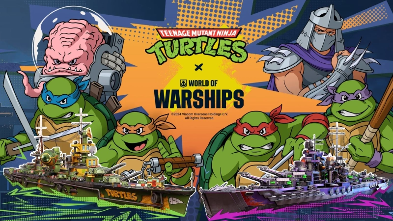 Wojownicze Żółwie Ninja w World of Warships