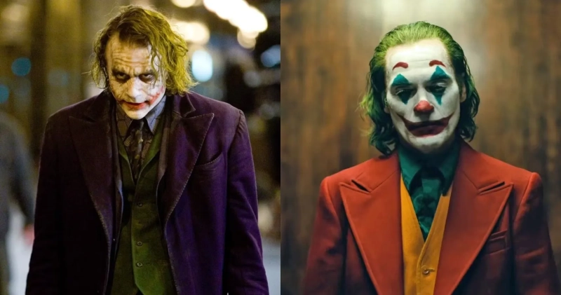 Joker - Heath Ledger - Joaquin Phoenix