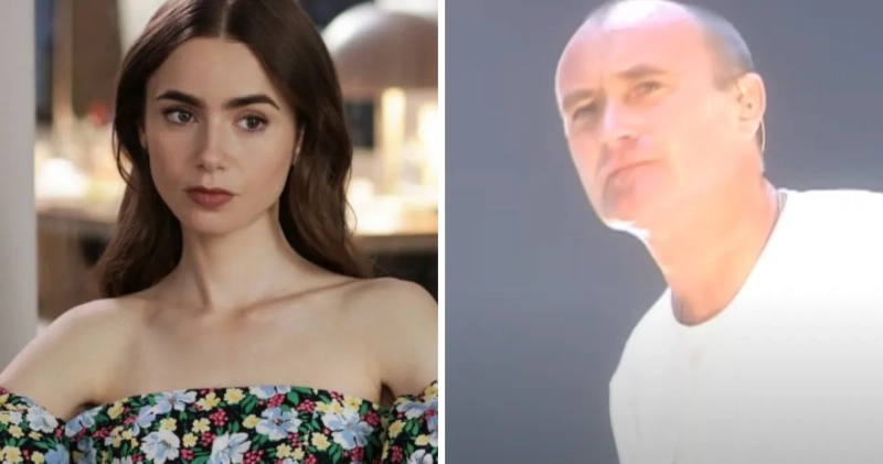 Lilly Collins, Phil Collins