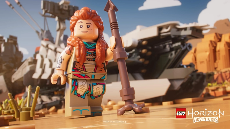 LEGO Horizon Adventures - zestaw Aloy i Varl kontra krabołaz i piłoząb