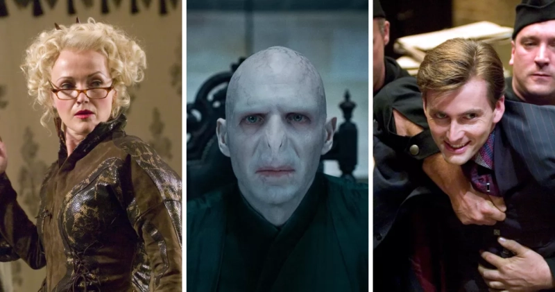 Rita Skeeter, Voldemort, Barty Crouch Jr. - postaci z Harry'ego Pottera