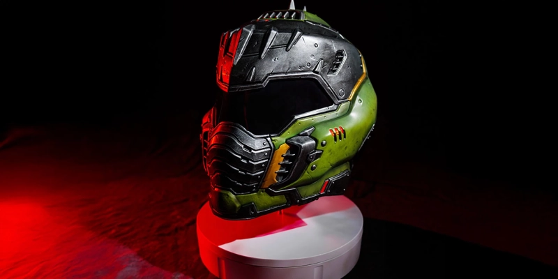 DOOM: The Dark Ages Helmet Replica Bundle