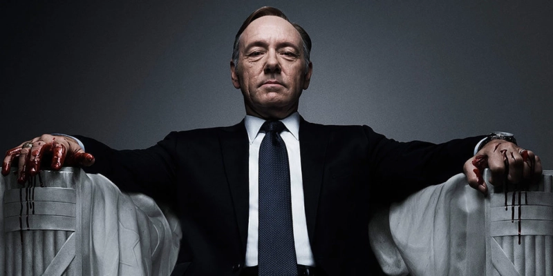 23. Frank Underwood (House of cards)