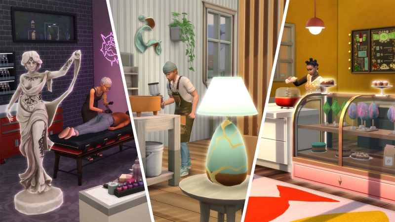 The Sims 4: Dochodowe hobby.