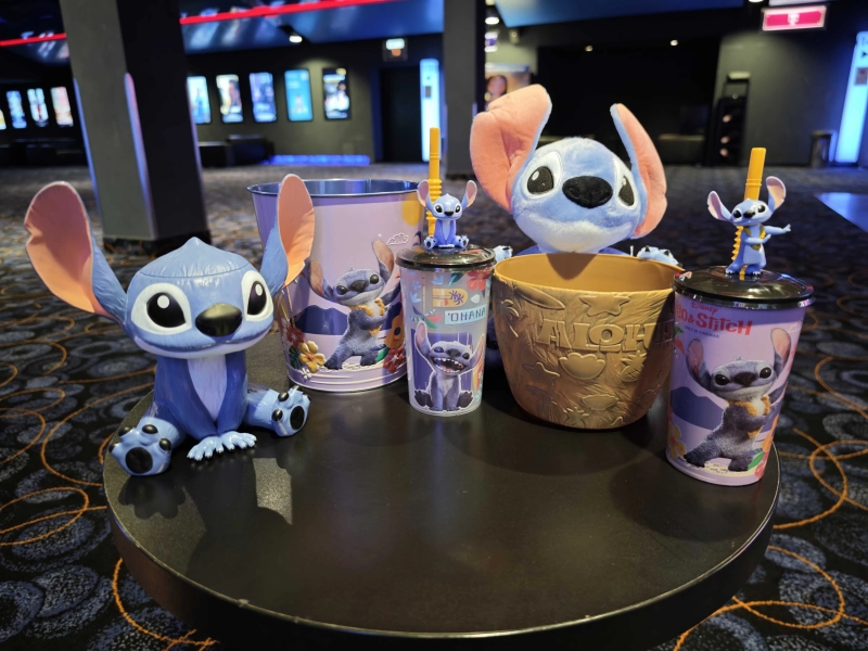 Lilo i Stich - kubełki na popcorn i kubeczki związane z filmem w limitowanej sprzedaży w sieci Cinema City