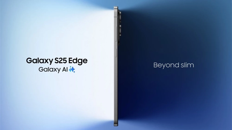 Samsung Galaxy S25 Edge (Titanium Silver)