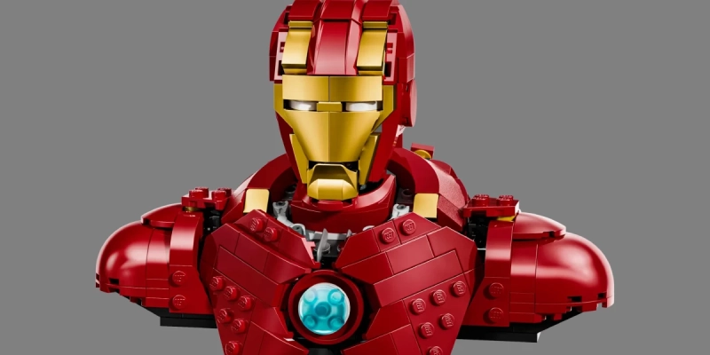 Zapowiedzi LEGO na czerwiec 2025 - Popiersie Iron Mana