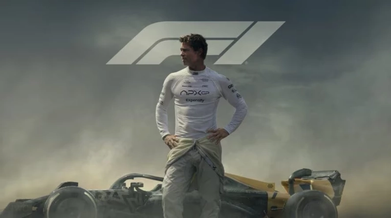 Brad Pitt w filmie F1