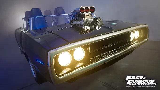 The Fast & Furious: Hollywood Drift - replika pojazdu Dominica Toretto