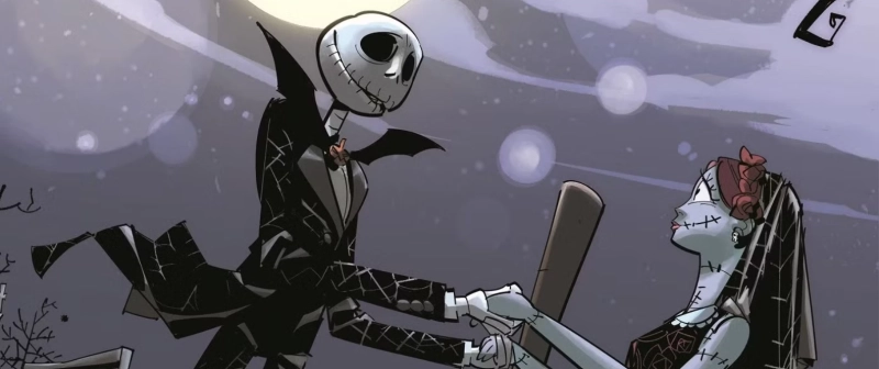 Komiks The Nightmare Before Christmas: Long Live the Pumpkin Queen ze świata Miasteczko Halloween
