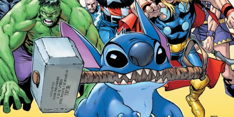 Fragment okładki komiksu Avengers #30 Marvela