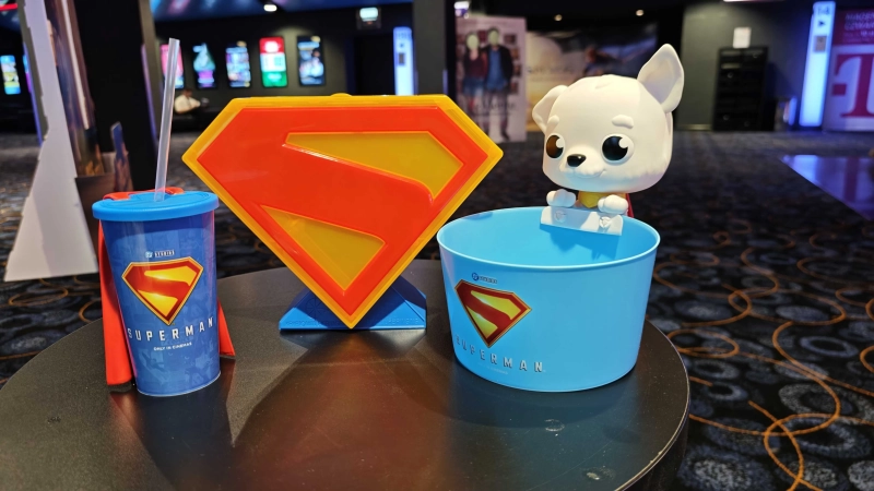 Superman - kubki na popcorn