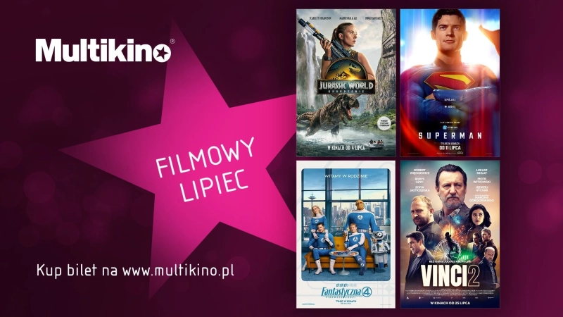 Multikino - premiery filmowe w lipcu 2025