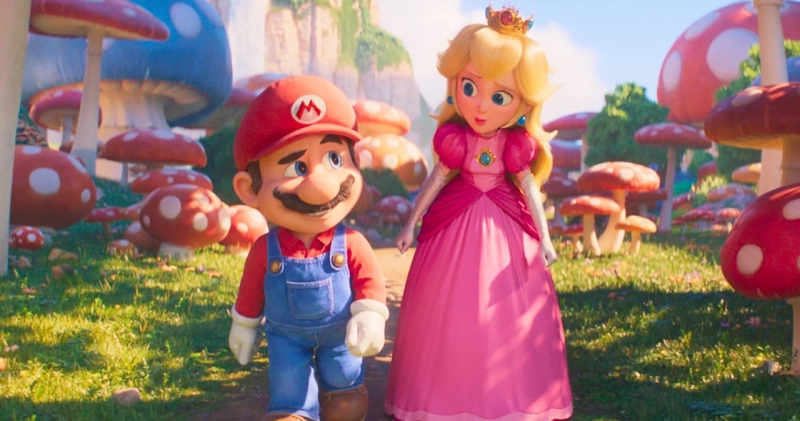 Mario i księżniczka Peach