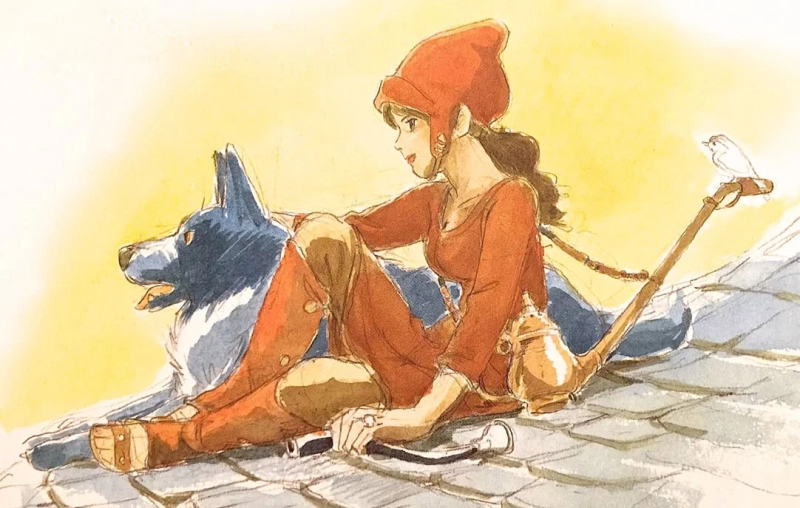 Hayao Miyazaki - Image Board Series: The Prehistory of Nausicaa (szkice)