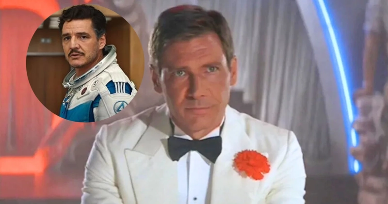 Pedro Pascal i Harrison Ford 