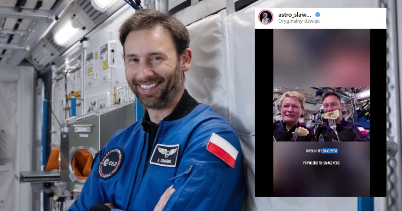 Polak Sławosz Uznański-Wiśniewski w rakiecie Falcon 9