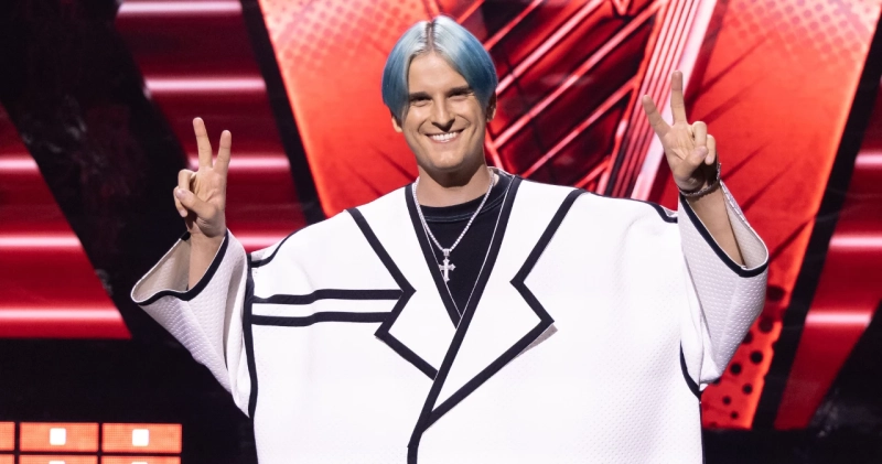 Tribbs na planie programu The Voice Kids