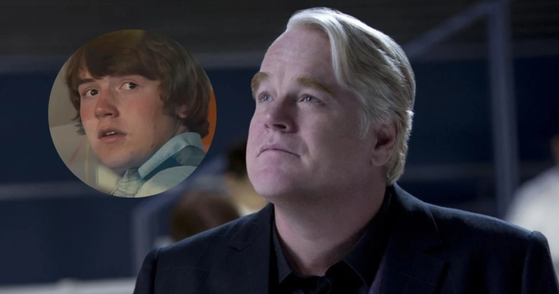 Phillip Seymour Hoffman i Cooper Hoffman