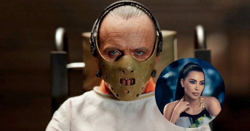 Anthony Hopkins w filmie Milczenie owiec i Kim Kardashian w serialu American Horror Story