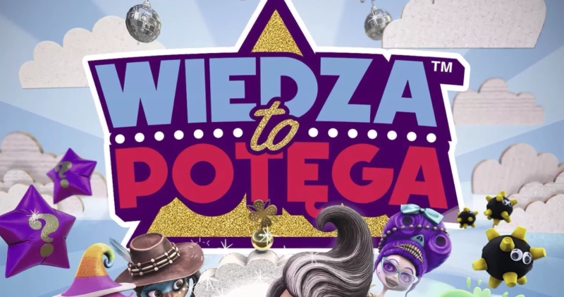 Okładka gry Wiedza to potęga