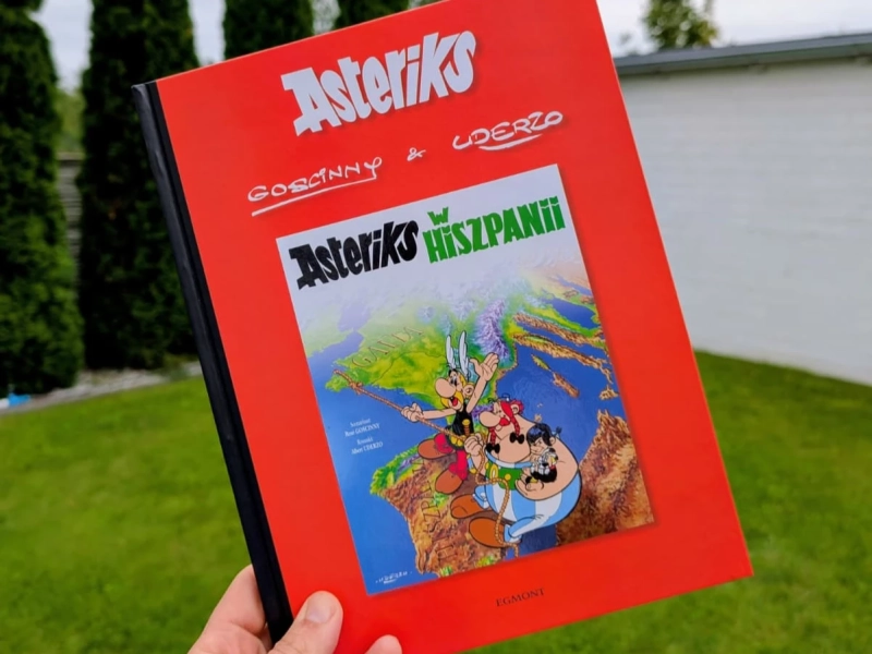 Asteriks w Hiszpanii - okładka