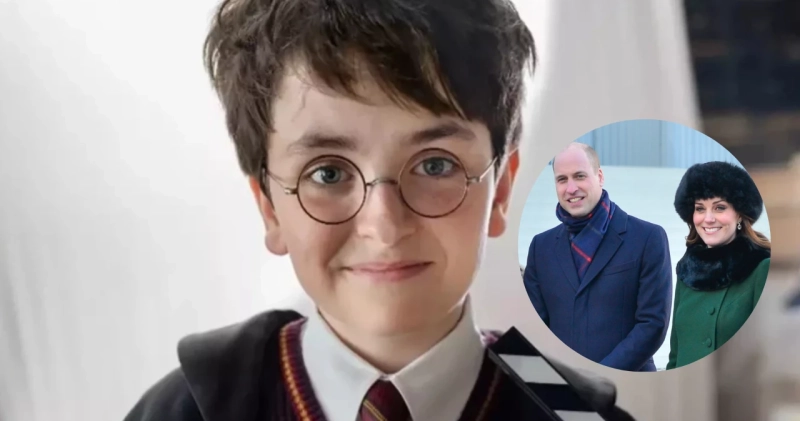 Zdjęcie z planu serialu Harry Potter