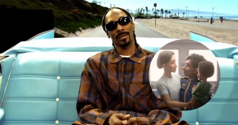 Kadry z filmu Buzz Astral i teledysku Snoop Dogga
