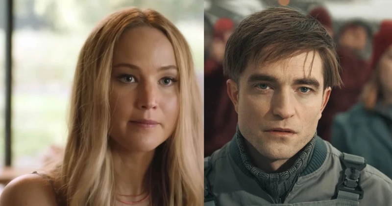 Jennifer Lawrence i Robert Pattinson na planie filmowym