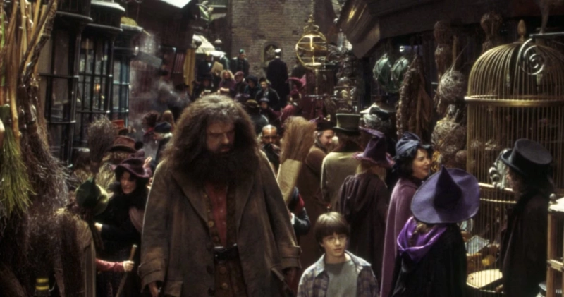 Harry Potter - film - ulica pokątna