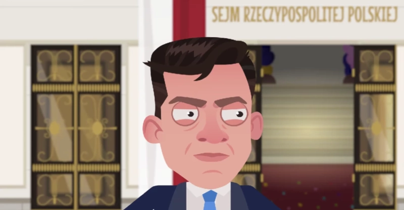 Kadr z gry Sejm The Game