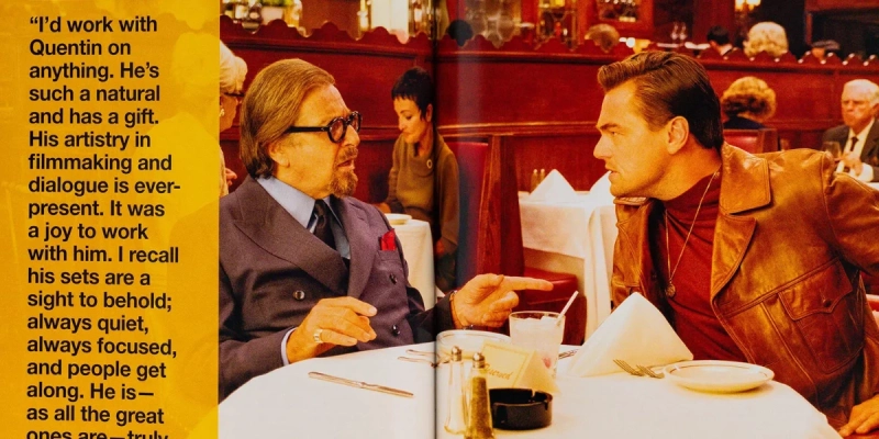 Zdjęcia z książki The Making of Quentin Tarantino’s ‘Once Upon a Time… in Hollywood