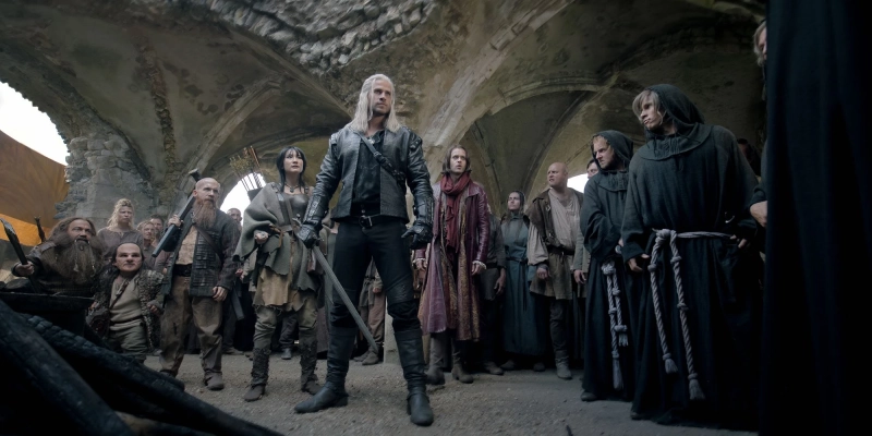 Wiedźmin - oficjalne zdjęcie z 4. sezon serialu fantasy Netflixa