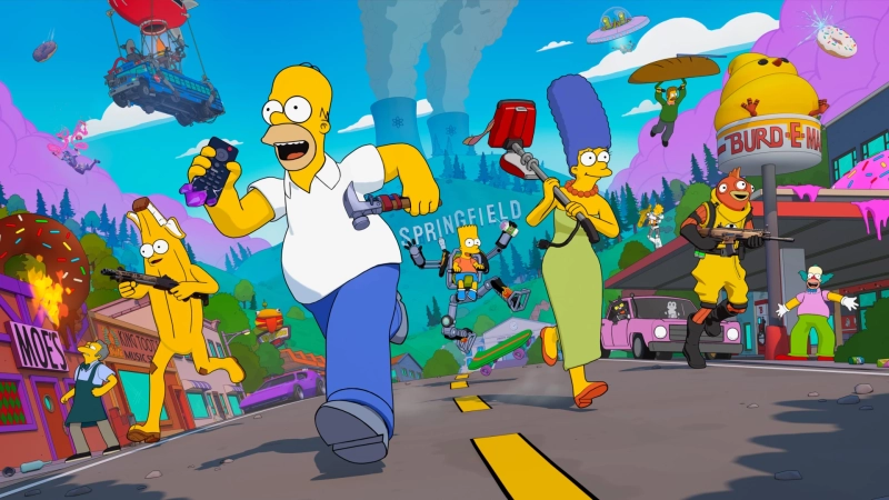 Simpsonowie w Fortnite