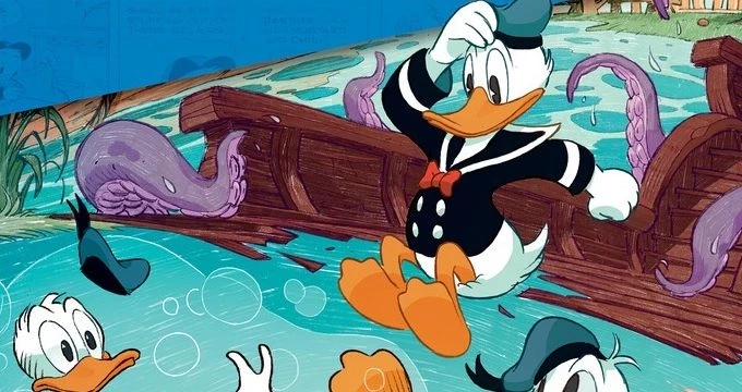 Kaczor Donald. Zakwakane przygody. „Kruki i kaczki” oraz inne historie. Tom 1