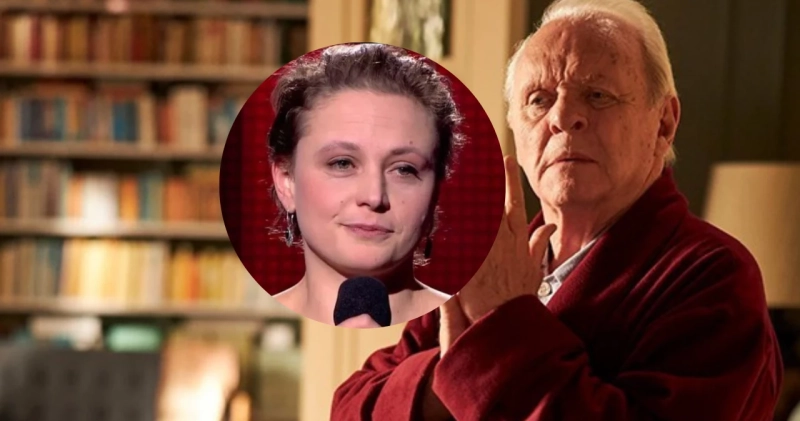 Natalia Sikora i Anthony Hopkins