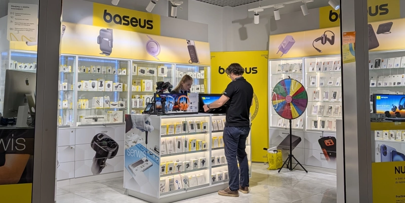 Otwarcie salonu Baseus w Wola Park